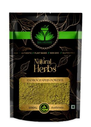 SAI HERBS Andrographis Powder - For Liver - For Diabetes - Pure & Natural