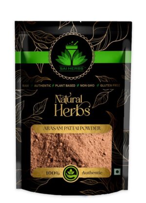 SAI HERBS Arasam Pattai Powder - Sacred Fig Bark Powder - Aswattha Chhaal Powder - Pure & Natural