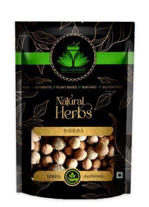 SAI HERBS Bahera Sabut - Terminalia Bellirica - Bahera Whole - Baheda Sabut - Baheda Whole - Pure & Natural