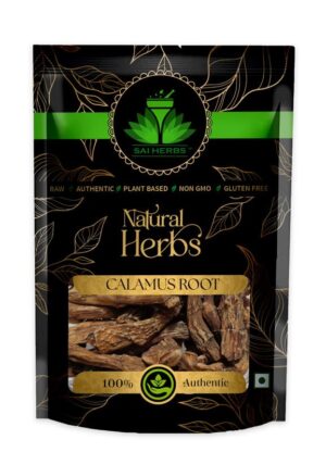 SAI HERBS Calamus Root - Acorus Calamus - Pure & Natural