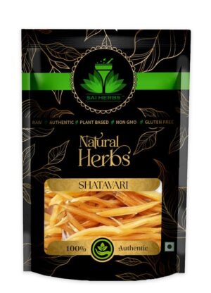 SAI HERBS Shatavari Yellow - Sitawar Pili - Shatawar Yellow - Shatawar Pili - Asparagus Racemosus - Indian Asparagus - Pure & Natural