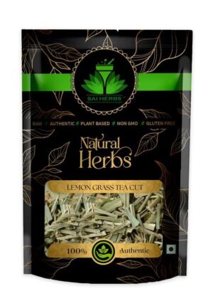 SAI HERBS Lemon Grass Tea Cut - Lemongrass - Pure & Natural