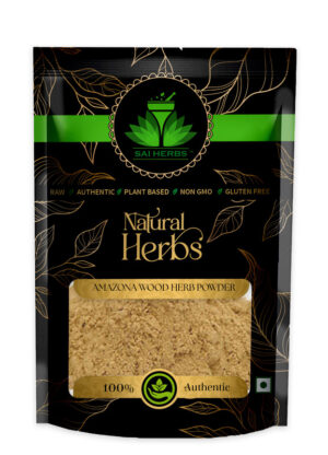 SAI HERBS Amazona Wood Herb Siddha Powder - Good for Healthy Lifestyle, Supports Overall Wellness - Pure & Natural