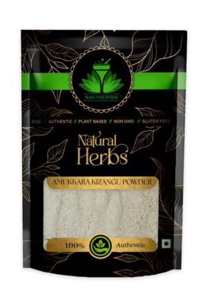 SAI HERBS Amukkara Kizangu Powder - Pure & Natural