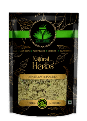 SAI HERBS Apple Leaves Churan - Good for Healthy Lifestyle, Supports Overall Wellness - Pure & Natural