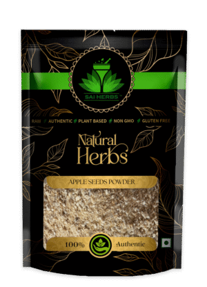 SAI HERBS Apple Seeds Unani Powder - Good for Healthy Lifestyle, Supports Overall Wellness - Pure & Natural
