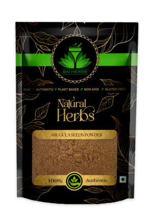 SAI HERBS Arugula Seeds Siddha Powder - Good for Healthy Lifestyle, Supports Overall Wellness - Pure & Natural
