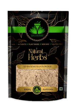 SAI HERBS Athimadhuram Unani Powder - Good for Healthy Lifestyle, Supports Overall Wellness - Pure & Natural