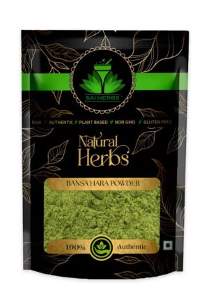 SAI HERBS Bansa Hara Siddha Powder - Adusa Siddha Powder - Adoosa - Vasa - Malabar Nut Tree - Pure & Natural