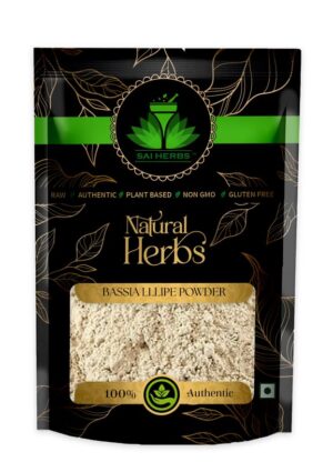 SAI HERBS Bassia Lllipe Powder - Nut Butter Tree Powder - Pure & Natural