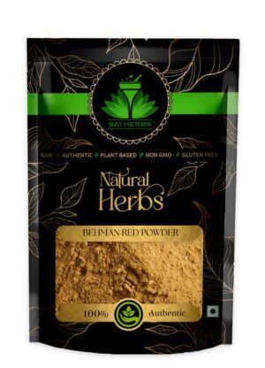 SAI HERBS Behman Lal Powder  - Centeurea Behen Linn Powder - Pure & Natural