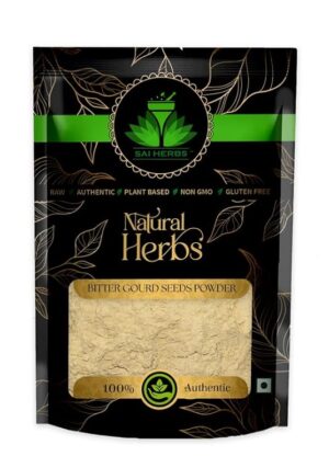 SAI HERBS Bitter Gourd Seeds Churan - Tukhm-e-Karela Churan - Pure & Natural