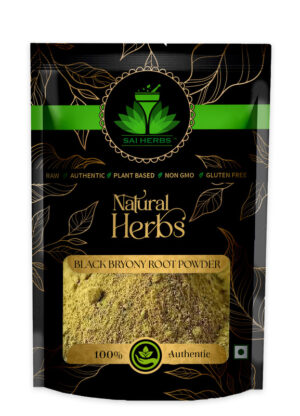 SAI HERBS Black Bryony Root Unani Powder - Good for Healthy Lifestyle, Supports Overall Wellness - Pure & Natural