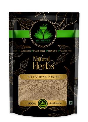 SAI HERBS Blue Vervain Powder - Verbena Officinalis Powder - Pure & Natural