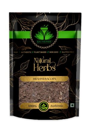 SAI HERBS Brahmi Bacopa - Indian Pennywort - For Strength - Pure & Natural
