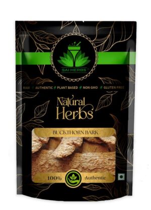 SAI HERBS Buckthorn Bark - Rhamnus Frangula - Pure & Natural