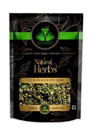 SAI HERBS California Poppy Herb - Eschscholzia Californica - Pure & Natural