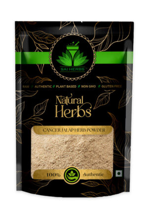 SAI HERBS Cancer Jalap Herb Powder - Good for Healthy Lifestyle, Supports Overall Wellness - Pure & Natural