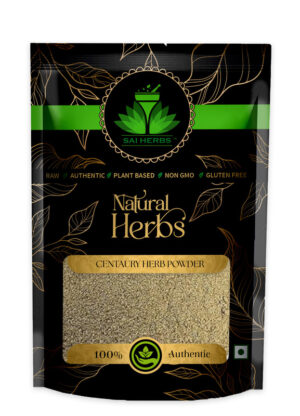 SAI HERBS Centaury Herb Siddha Powder - Good for Healthy Lifestyle, Supports Overall Wellness - Pure & Natural