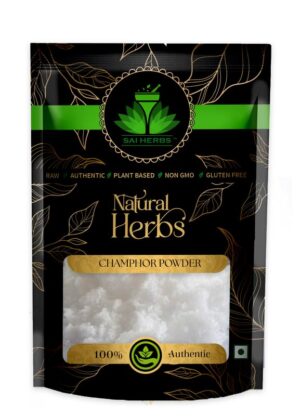 SAI HERBS Champhor Churan - Bhimseni Kapur Churan - Pure & Natural