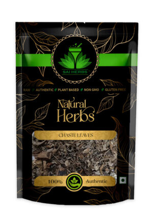 SAI HERBS Chaste Leaves - Good for Healthy Lifestyle, Supports Overall Wellness - Pure & Natural