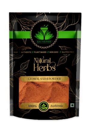 SAI HERBS Chawal Sathi Powder - Red Rice Powder - Pure & Natural