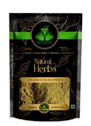SAI HERBS Chickweed Herb Powder - Good for Healthy Lifestyle, Supports Overall Wellness - Pure & Natural