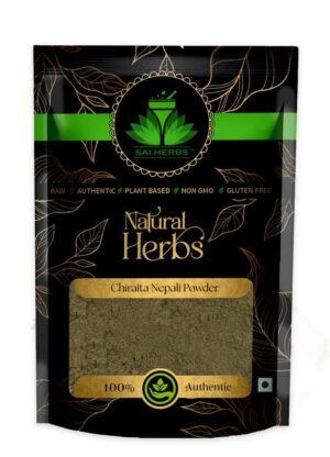 SAI HERBS Chiraita Nepali Churan - Chiraita Churan - Kadwa Chiraita Churan - Pure & Natural