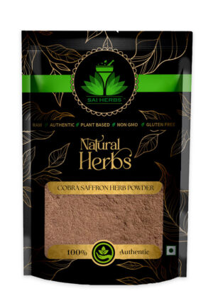 SAI HERBS Cobra Saffron Herb Siddha Powder - Good for Healthy Lifestyle, Supports Overall Wellness - Pure & Natural