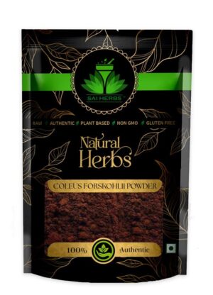 SAI HERBS Coleus Forskohlii Powder - Vernacular Powder - Makandi Powder - Plectranthus Barbatus Powder - Pure & Natural