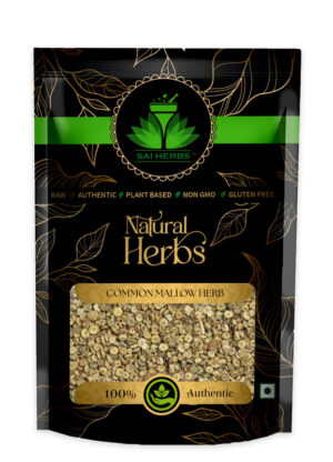 SAI HERBS Common Mallow Herb - Good for Healthy Lifestyle, Supports Overall Wellness - Pure & Natural