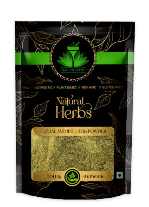 SAI HERBS Coral Jasmine?Herb Powder - Good for Healthy Lifestyle, Supports Overall Wellness - Pure & Natural