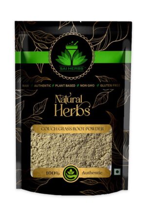 SAI HERBS Couch Grass Root Powder - Good for Healthy Lifestyle, Supports Overall Wellness - Pure & Natural