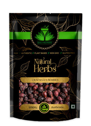 SAI HERBS Crataegus Berries - Good for Healthy Lifestyle, Supports Overall Wellness - Pure & Natural