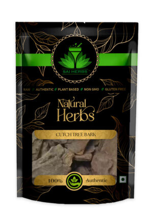 SAI HERBS Cutch Tree Bark - Good for Healthy Lifestyle, Supports Overall Wellness - Pure & Natural