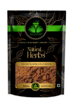 SAI HERBS Desert Rosewood Powder - Good for Healthy Lifestyle, Supports Overall Wellness - Pure & Natural