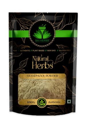 SAI HERBS Erandmool Unani Powder - Arandmool Unani Powder - Pure & Natural