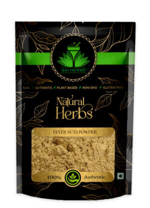 SAI HERBS Fever Nuts Siddha  Powder - Bonduc Nuts Siddha  Powder - Good for Healthy Lifestyle, Supports Overall Wellness - Pure & Natural
