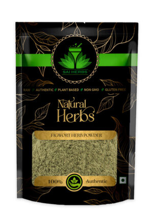 SAI HERBS Figwort Herb Unani Powder - Good for Healthy Lifestyle, Supports Overall Wellness - Pure & Natural