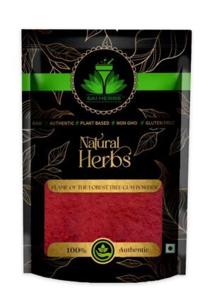 SAI HERBS Flame of the Forest Tree Gum Churan - Pure & Natural
