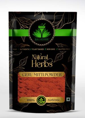 SAI HERBS Geru Siddha Powder - Red Ochre Siddha Powder - Pure & Natural
