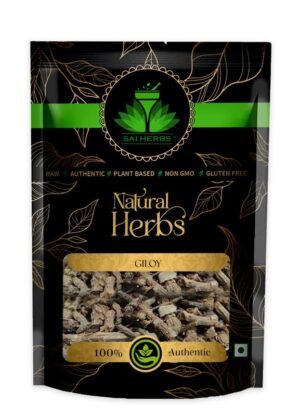 SAI HERBS Giloy - Geeloh - Guduchi - Tinospora Cordifolia - Pure & Natural