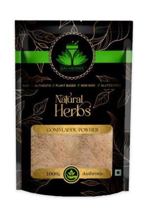 SAI HERBS Gond Laddu Powder - Gond for Laddu Making & Sweets - Pure & Natural