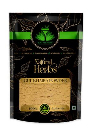 SAI HERBS Gul Khera Churan - Gul Khaira Churan - Alcea Rosea Churan - Pure & Natural