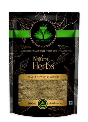 SAI HERBS Halela Zard Churan - Myrobalan Yellow Churan - Halila Zard Churan - Pure & Natural