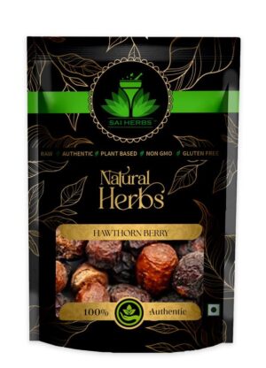SAI HERBS Hawthorn Berry - Good for Heart - Promotes Digestion - Pure & Natural