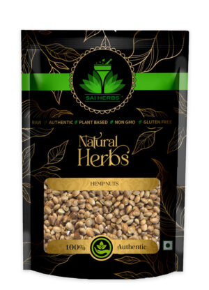 SAI HERBS Hemp Nuts - Good for Healthy Lifestyle, Supports Overall Wellness - Pure & Natural