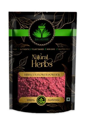 SAI HERBS Hibiscus Flower Powder - Sembaruthi Flower Powder - Pure & Natural