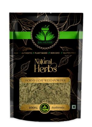 SAI HERBS Horny Goat Weed Unani Powder - Supports Strength - For Performance - Relieves Stress - For Muscles - Stamina - Pure & Natural
