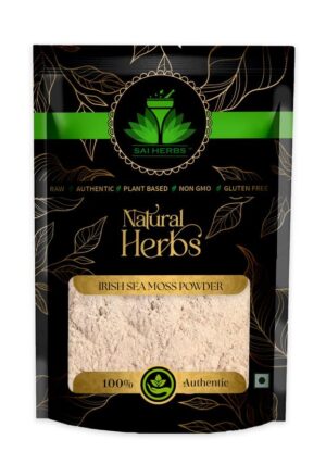 SAI HERBS Irish Sea Moss Unani Powder - Irish Seaweed Unani Powder - Pure & Natural